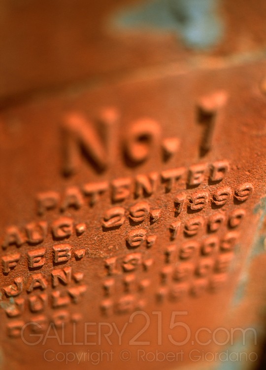 "Patented 1899"